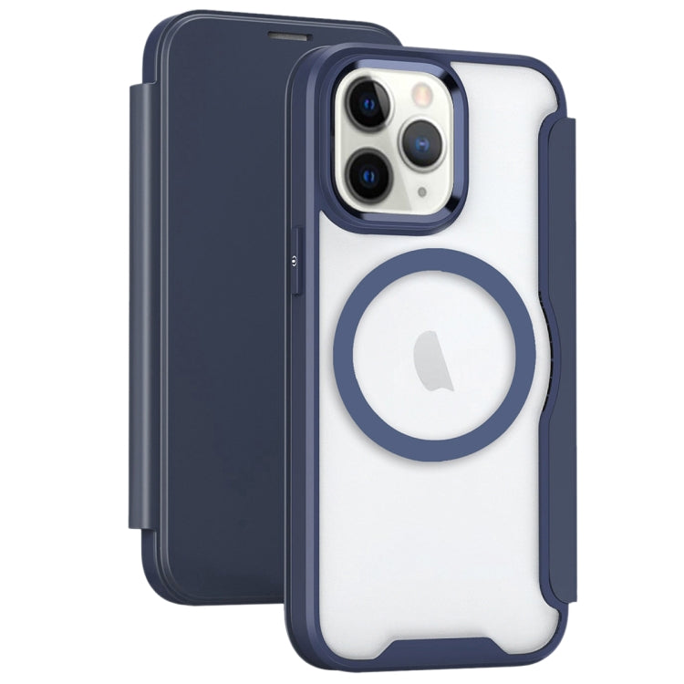 RFID Blocking Adsorption Flip MagSafe Leather Phone Case, For iPhone 12 Pro Max, For iPhone 12 Pro, For iPhone 11 Pro Max, For iPhone 11, For iPhone XS
