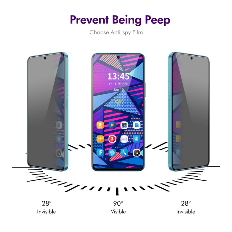 ENKAY Hat-Prince 28 Degree Anti-peeping Privacy Tempered Glass Film, For Samsung Galaxy A56 5G, For Samsung Galaxy A26 5G, For Samsung Galaxy A36 5G, For Samsung Galaxy A16 5G, For Samsung Galaxy A06 4G, For Samsung Galaxy S24 FE 5G��������������������...