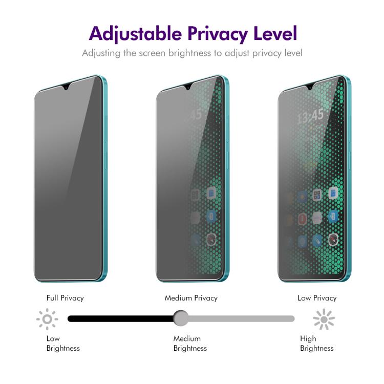 ENKAY Hat-Prince 28 Degree Anti-peeping Privacy Tempered Glass Film, For Samsung Galaxy A26, For Samsung Galaxy A16 5G, For Samsung Galaxy A06 4G, For Samsung Galaxy S24 FE 5G, For Samsung Galaxy C55 5G, For Samsung Galaxy M55 5G�����������������������...