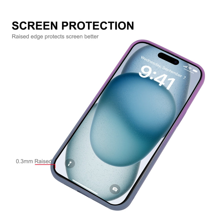 ENKAY Hat-Prince MagSafe Rainbow Gradient Silicone Phone Case with Lens Film, For iPhone 13 Pro Max, For iPhone 13 Pro, For iPhone 13