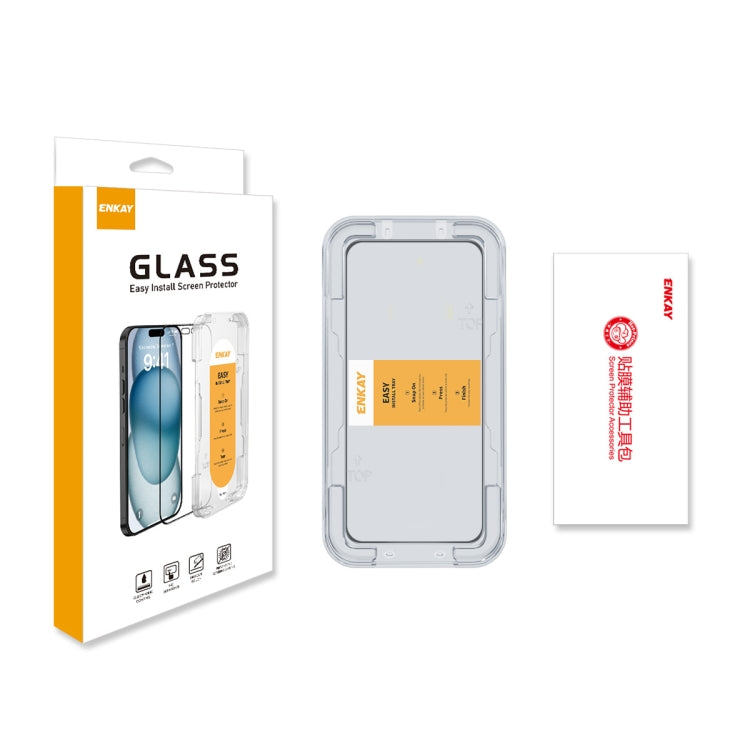 ENKAY Easy Install High Alumina Silicon Full Glass Film, For Xiaomi Poco C55 / C61, For Redmi Note 13 Pro 4G / 5G, For Xiaomi Poco C65 / Redmi 13C / 13R, For Xiaomi Poco X6 / Redmi Note 13R Pro, For Redmi K70 / K70 Pro, For Redmi 12 4G / 5G������������...