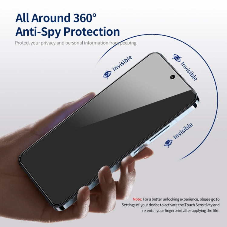 ENKAY Hat-Prince 360 Degree Anti-peeping Privacy Full Screen Tempered Glass Film