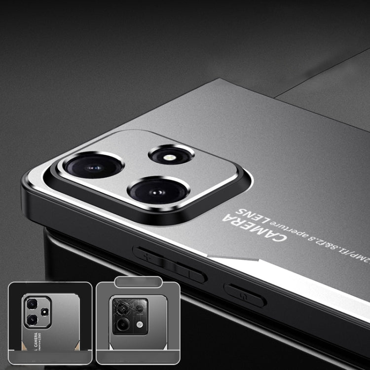 Blade Series TPU Hybrid Metal Phone Case, For Xiaomi Redmi Note 12R, For Xiaomi Redmi K70, For Xiaomi Redmi Note 12T Pro, For Redmi Note 12 4G Global, For Xiaomi Redmi  Note 12 Turbo, For Xiaomi Redmi Note 12 Pro 5G Global