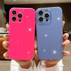 Jelly Glitter Solid Color TPU Phone Case, Series 1