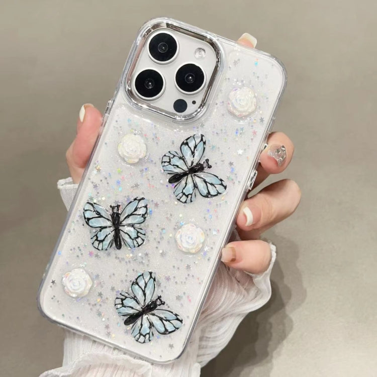 Glitter 3D Butterfly TPU Phone Case, Series 1