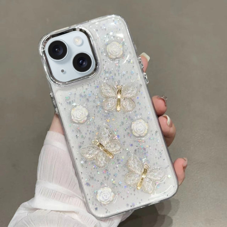 Glitter 3D Butterfly TPU Phone Case, Series 1