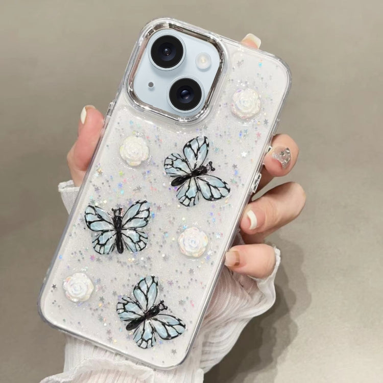 Glitter 3D Butterfly TPU Phone Case, Series 1