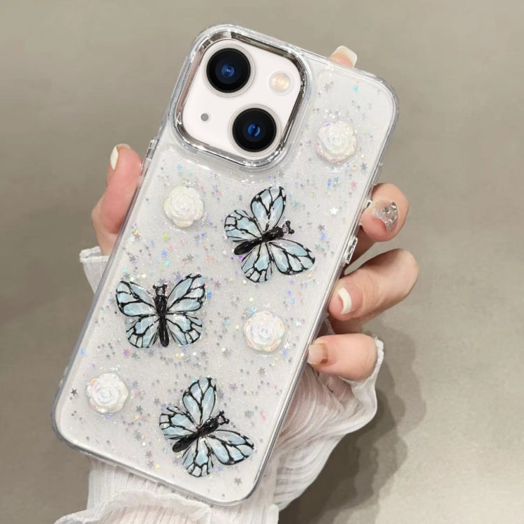 Glitter 3D Butterfly TPU Phone Case, Series 1