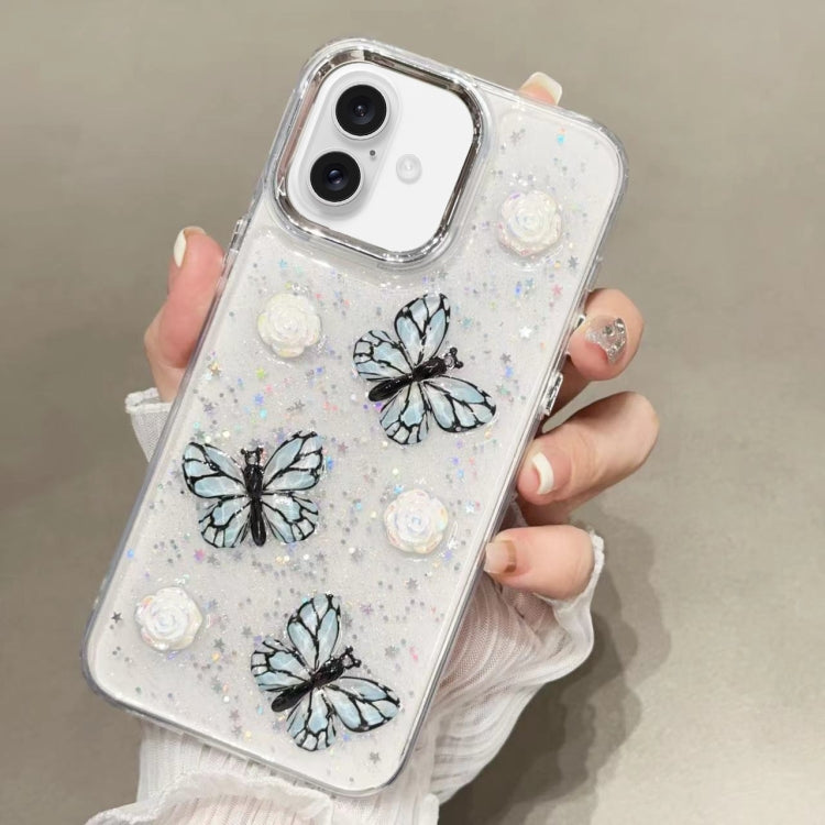 Glitter 3D Butterfly TPU Phone Case, Series 1