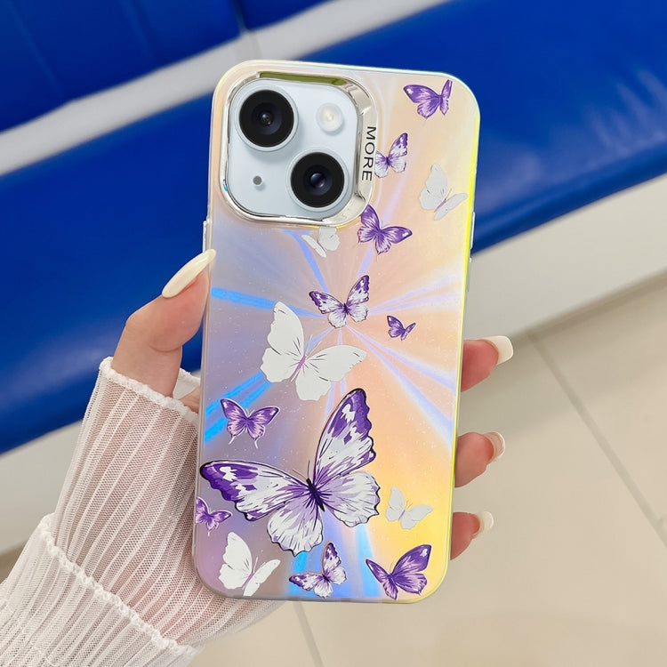 Electroplating Laser Butterfly Phone Case, Series 1