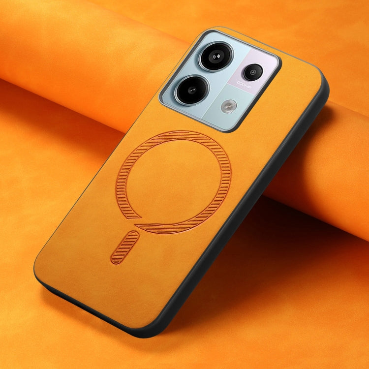 Solid Color Retro Magsafe PU Back Cover Phone Case, For Xiaomi Redmi Note 13 Pro 5G, For Xiaomi Redmi K60 Ultra, For Xiaomi Redmi Note 12 Turbo