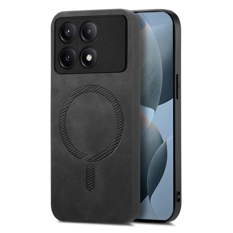 Solid Color Retro Magsafe PU Back Cover Phone Case, For Xiaomi Civi 3 5G, For Xiaomi Redmi K70E /Poco X6 Pro 5G, For Xiaomi Redmi K70 / K70 Pro 5G