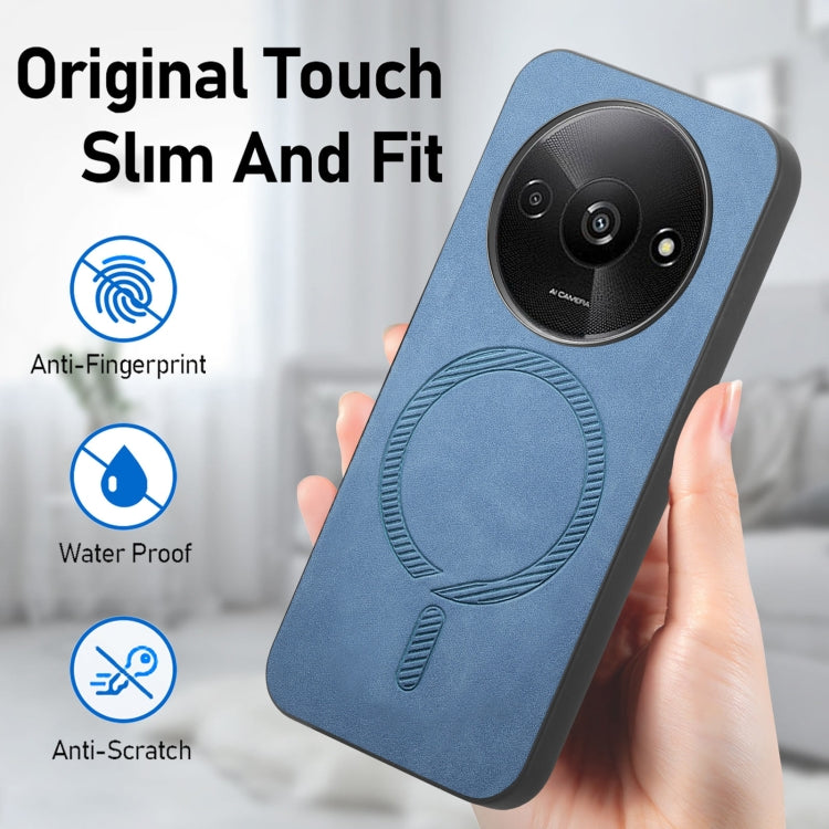 Solid Color Retro Magsafe PU Back Cover Phone Case, For Xiaomi Civi 3 5G, For Xiaomi Redmi K70E /Poco X6 Pro 5G, For Xiaomi Redmi K70 / K70 Pro 5G