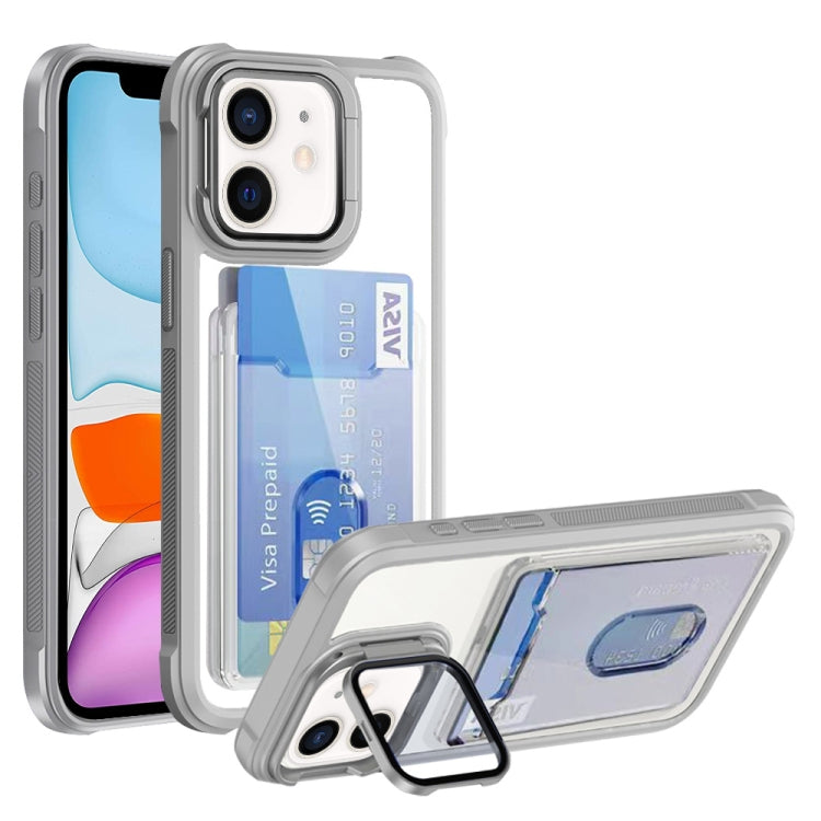 Card Bag Holder Acrylic Hybrid TPU Phone Case, Series 1