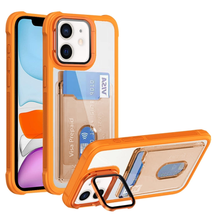 Card Bag Holder Acrylic Hybrid TPU Phone Case, Series 1