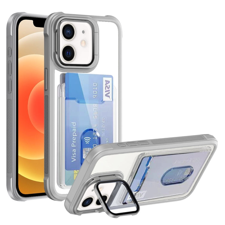 Card Bag Holder Acrylic Hybrid TPU Phone Case, Series 1