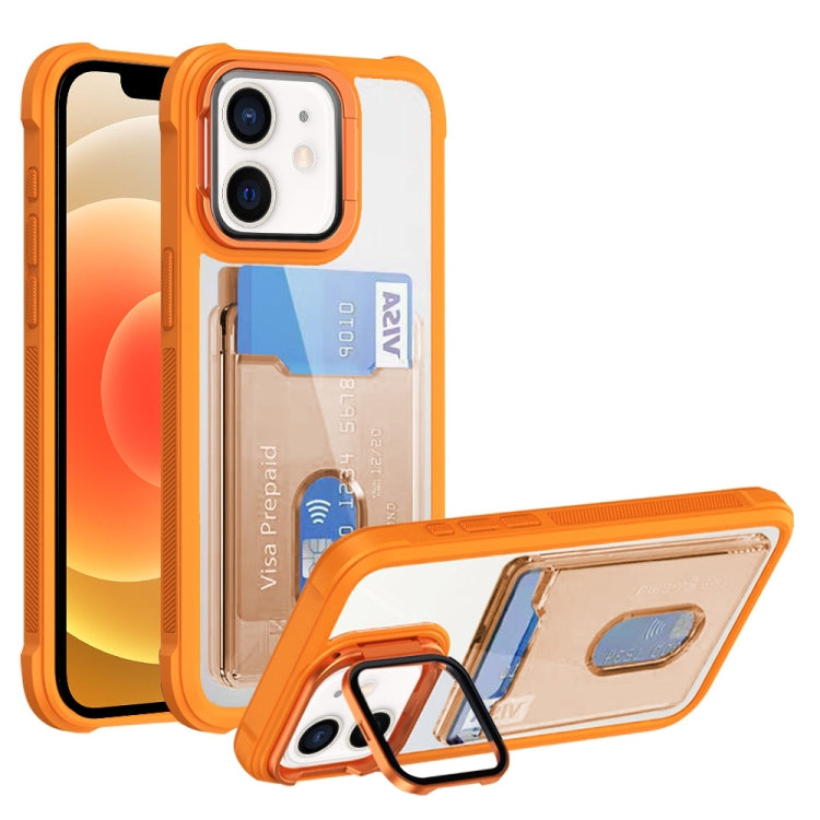 Card Bag Holder Acrylic Hybrid TPU Phone Case, Series 1