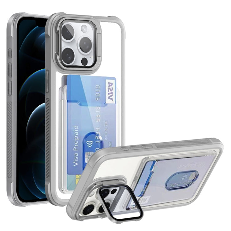 Card Bag Holder Acrylic Hybrid TPU Phone Case, Series 1