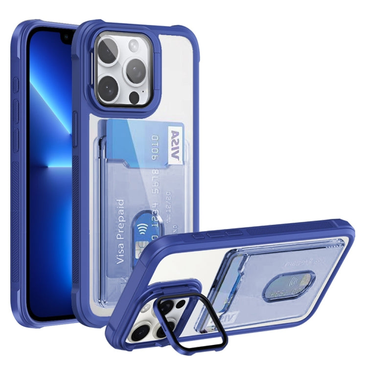 Card Bag Holder Acrylic Hybrid TPU Phone Case, Series 1