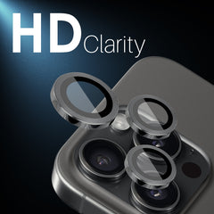 NORTHJO 2 Sets 6pcs Camera Lens Protector Cover Metal Ring Film