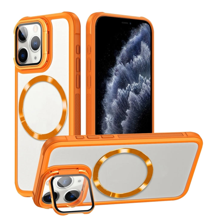CD-grain Magsafe Acrylic Hybrid TPU Phone Case, For iPhone 11 Pro Max, For iPhone 11