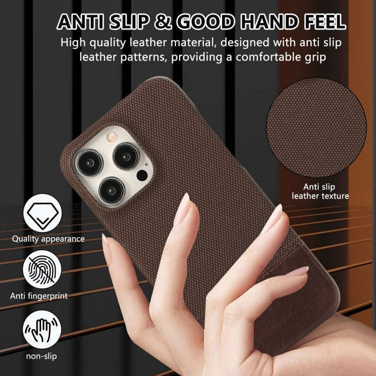 Stitching Cloth PU Shockproof Phone Case, Series 1