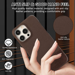 Stitching Cloth PU Shockproof Phone Case, Series 1