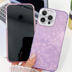 Plating Glitter Texture TPU Phone Case with Lens Film, Series 1