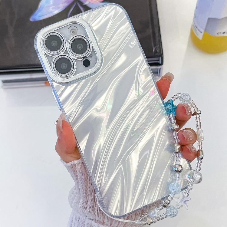 Plating Glitter Texture Chain Wristband TPU Phone Case with Lens Film, Series 1