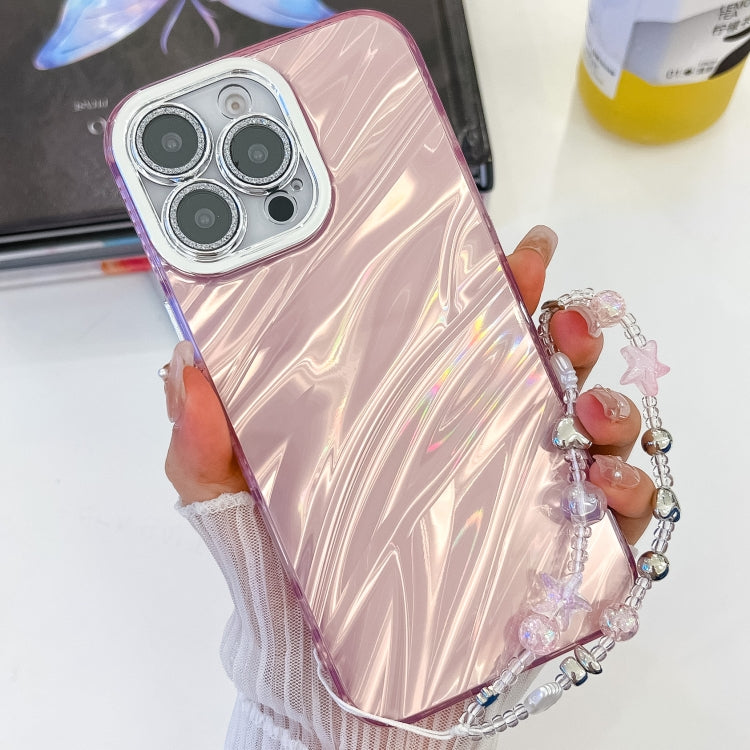 Plating Glitter Texture Chain Wristband TPU Phone Case with Lens Film, Series 1