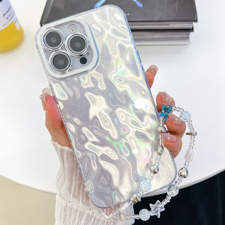 Plating Glitter Texture Chain Wristband TPU Phone Case with Lens Film, Series 1