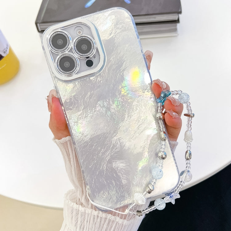 Plating Glitter Texture Chain Wristband TPU Phone Case with Lens Film, Series 1