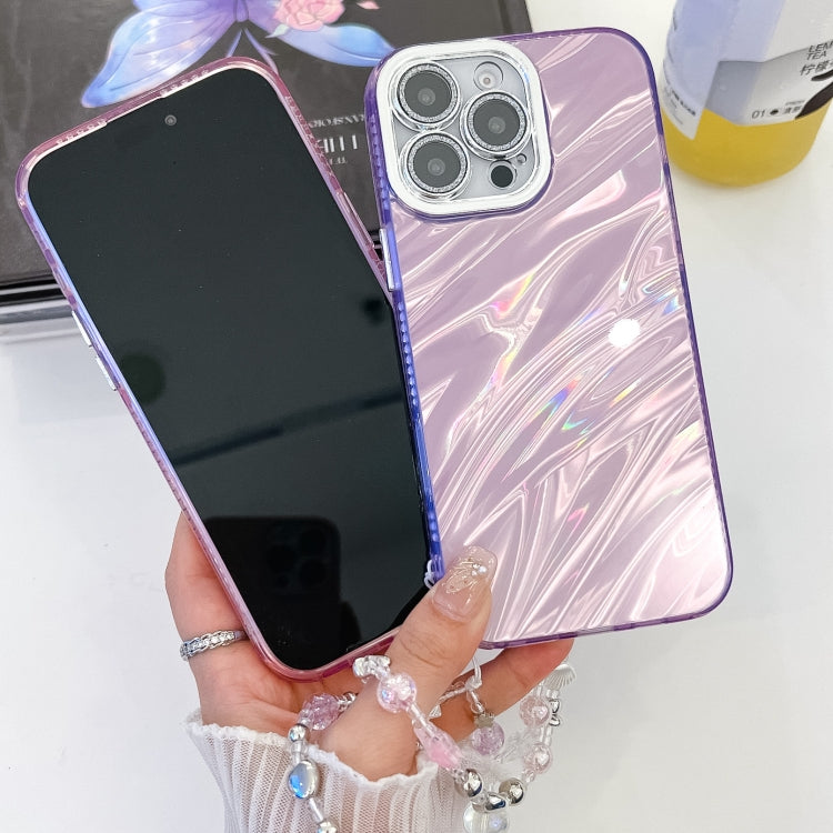 Plating Glitter Texture Chain Wristband TPU Phone Case with Lens Film, Series 1