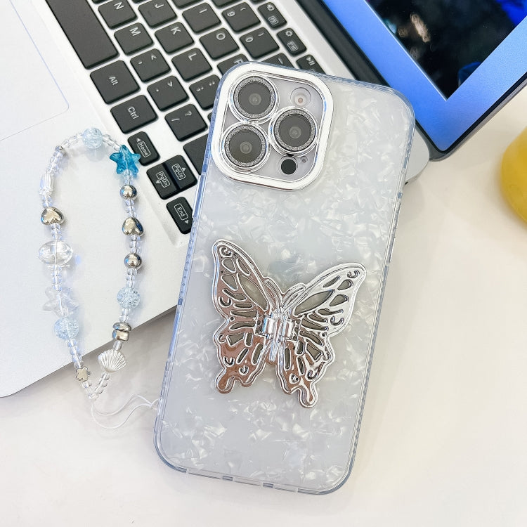 Plating Glitter Lens Film Texture Butterfly Holder Wristband Phone Case, Series 1