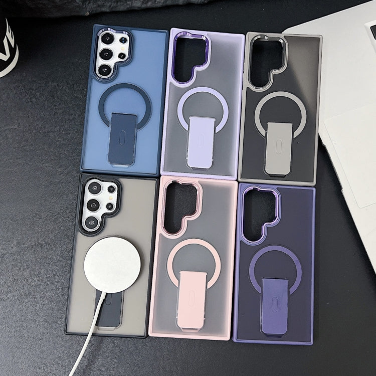 Acrylic Hybrid TPU MagSafe Holder Phone Case