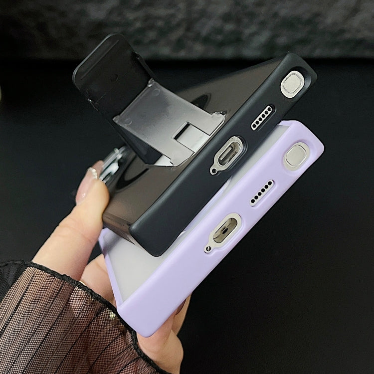 Acrylic Hybrid TPU MagSafe Holder Phone Case