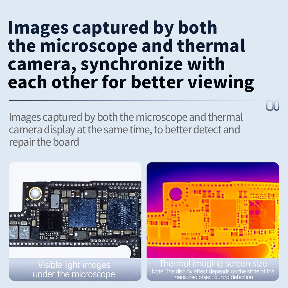 Qianli Mega-Idea Super IR Cam Mini S Microscope Infrared Thermal Imaging Camera for Motherboard Detected