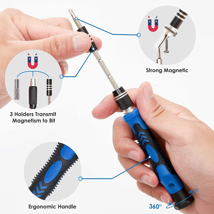 142 In 1 Precision Screwdriver Set Magnetic Screw Driver Bit Kit For PC Phone Repair Tool