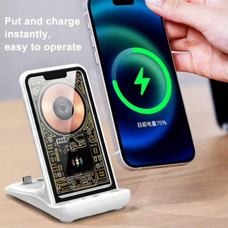 100W Magnetic Wireless Fast Charger Phone Holder For All Kinds Of Phone