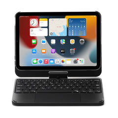 For iPad Mini 6 Tablet Bluetooth Keyboard With Backlight 360 Degree Rotation