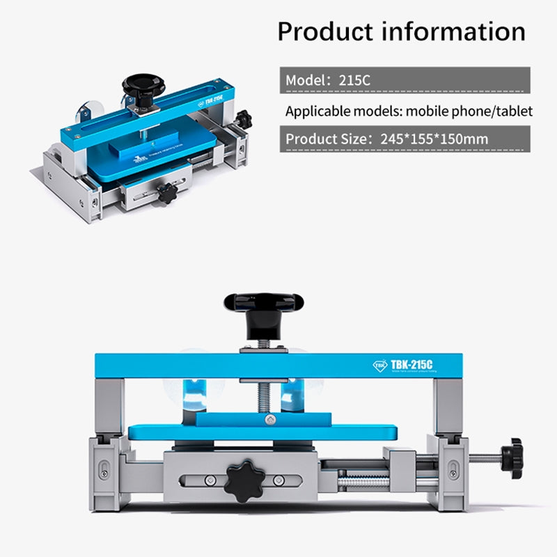 TBK-215C Middle Frame Deformation + Screen Pressure Holding + Bending Correction Repair Fixture