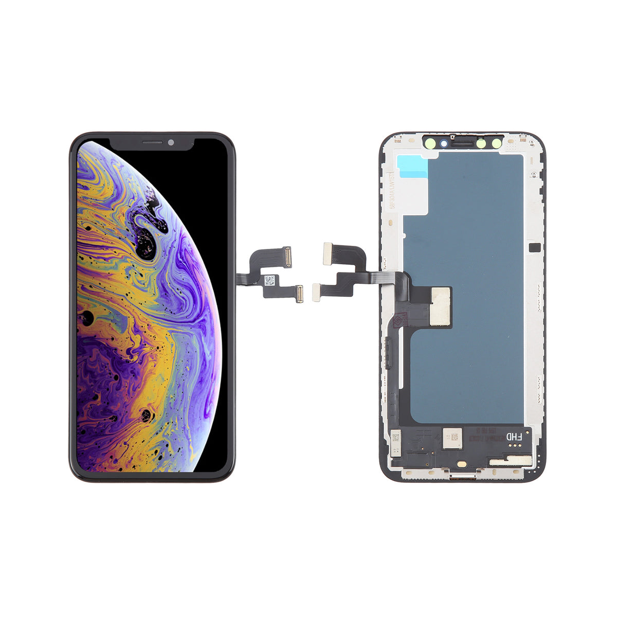 For iPhone XS ZY incell HD 1:1 LCD Screen with Digitizer Full Assembly