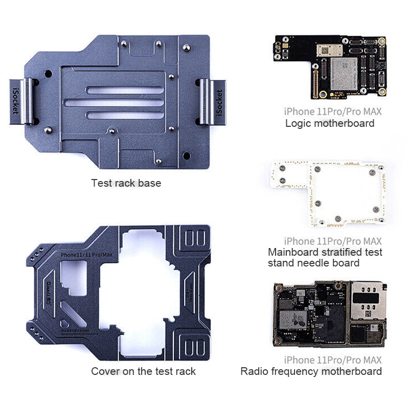 Qianli iSocket Motherboard Layered Test Fixture For iPhone 11 Series