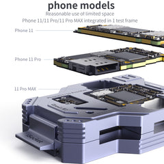 Qianli iSocket Motherboard Layered Test Fixture For iPhone 11 Series