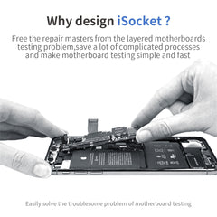 QianLi iSocket Series 8 in 1 Motherboard Layered Test Stand For iPhone 15 Series